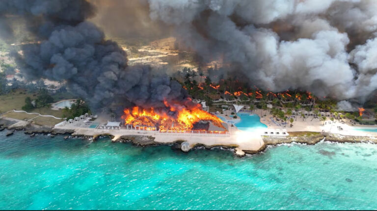 incendio caribe